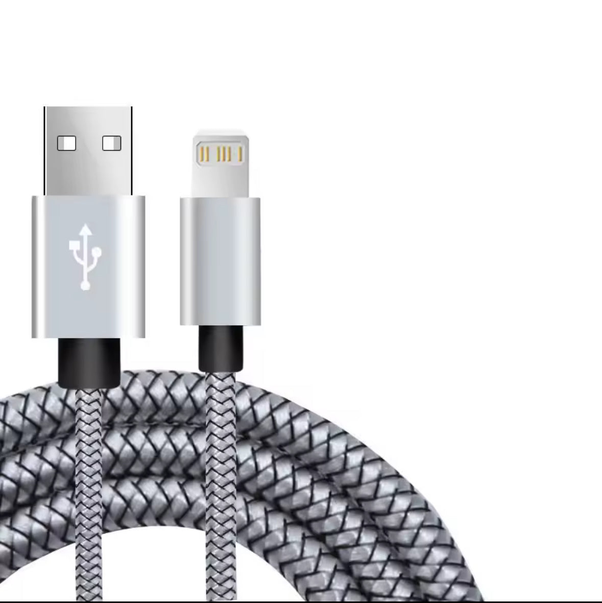 Câble USB de Charge rapide pour iPhone 14 13 12 11 Pro Max Xs X XR 8 7 6 6s Plus SE 2 Apple iPad